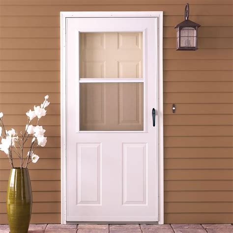 Our vinyl/wood <b>storm</b> <b>doors</b> come with tempered glass or mesh options and are easy to install. . Trapp storm doors